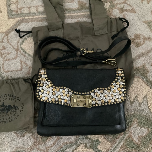 Campomaggi Leather Bag Clutch or Crossbody - Picture 7 of 13